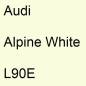 Preview: Audi, Alpine White, L90E.